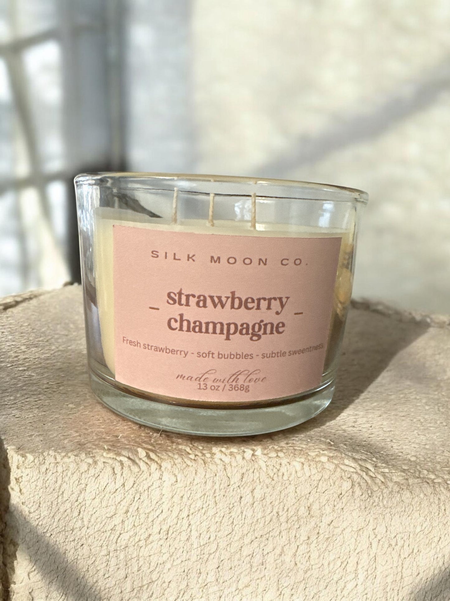 Strawberry Champagne Candle