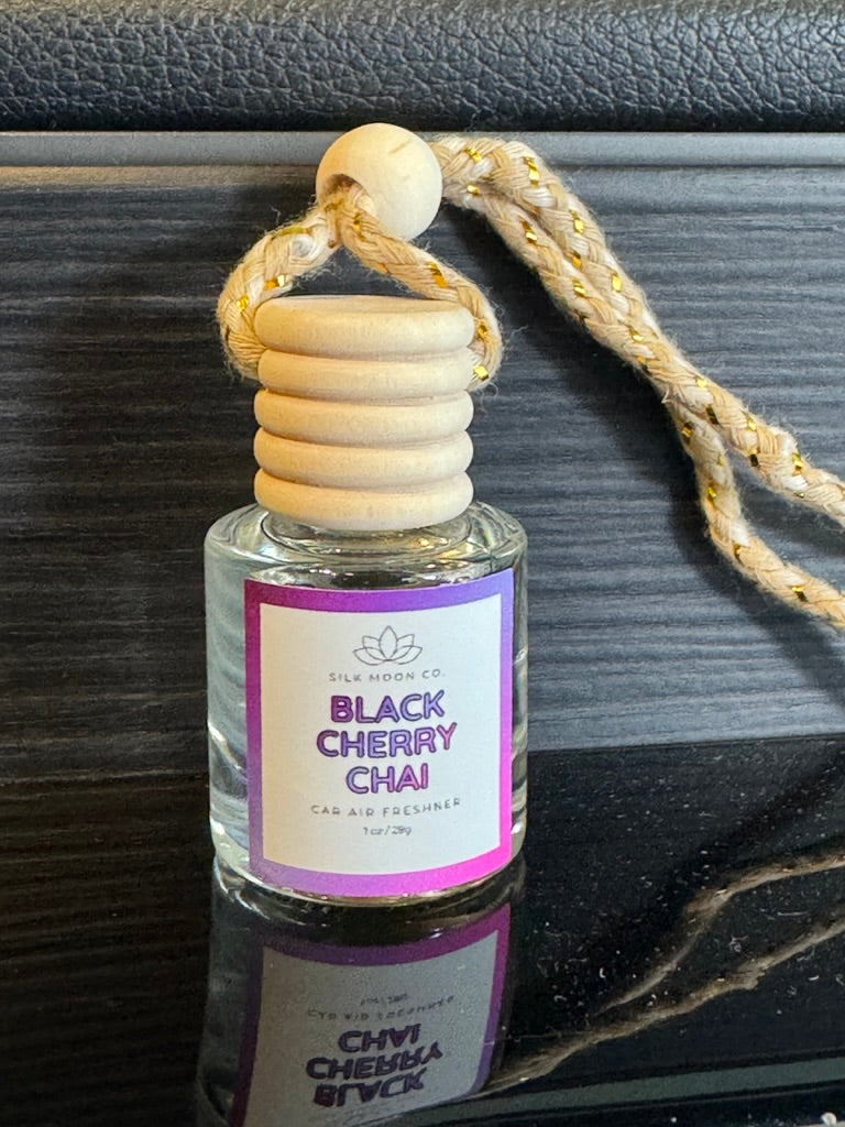 Black Cherry Chai Car Air Freshener