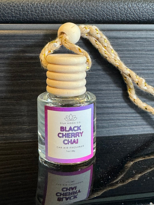 Black Cherry Chai Car Air Freshener