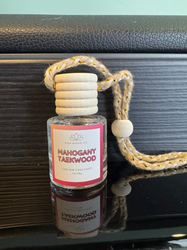 Mahogany Teakwood Car Air Freshner