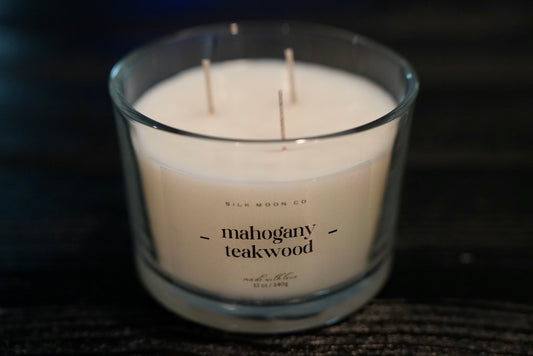 Mahogany Teakwood Candle