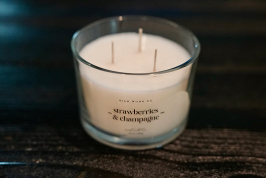 Strawberry Champagne Candle